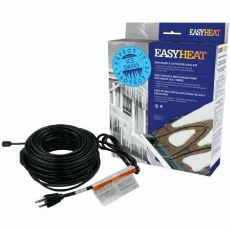EASY HEAT Deice Kit Roof-Gutr 600W 120Ft ADKS600